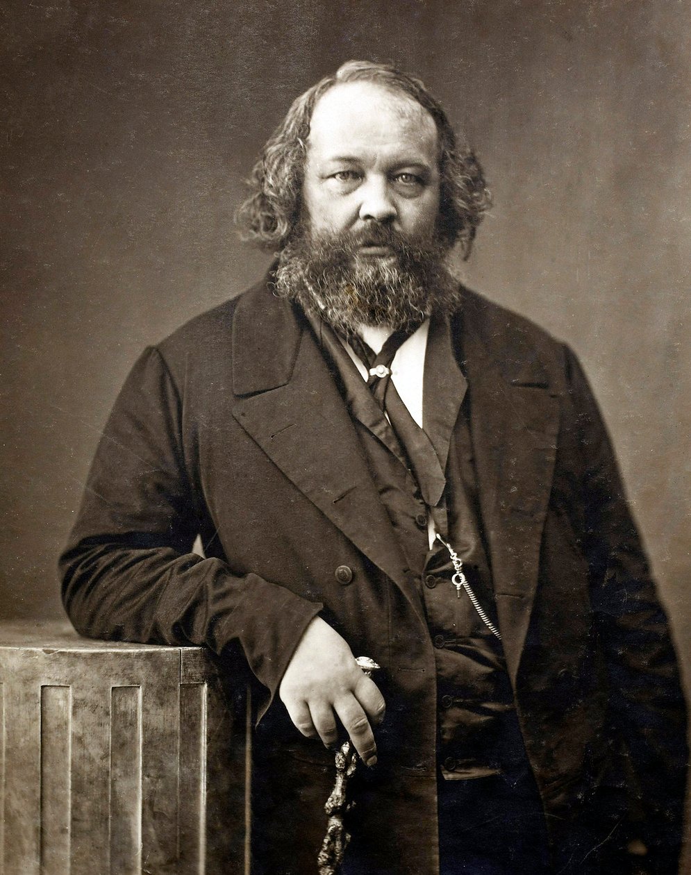Portret van Michail Bakoenin door Nadar