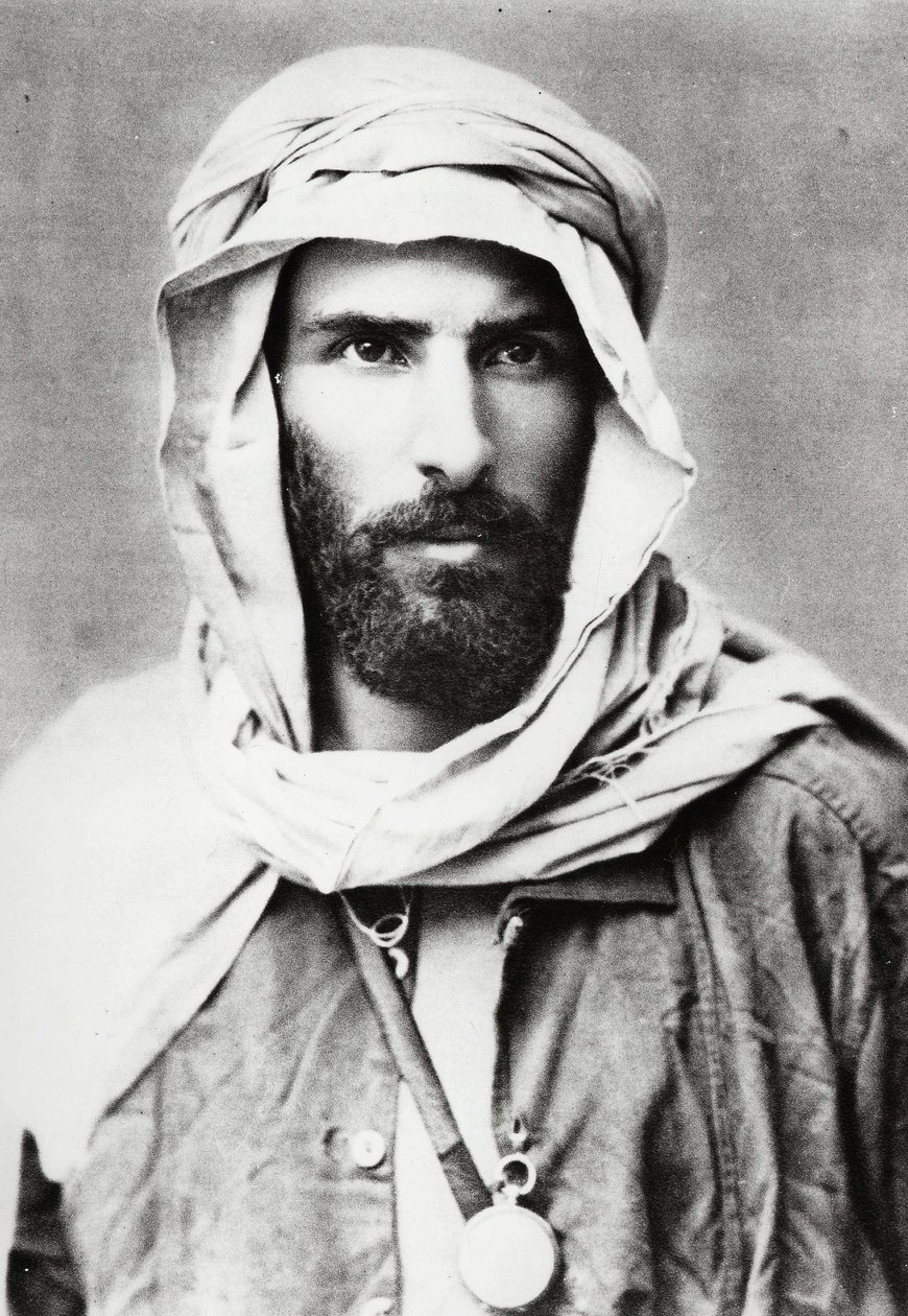 Portret van Savorgnan de Brazza, circa 1889, foto door Nadar. door Nadar