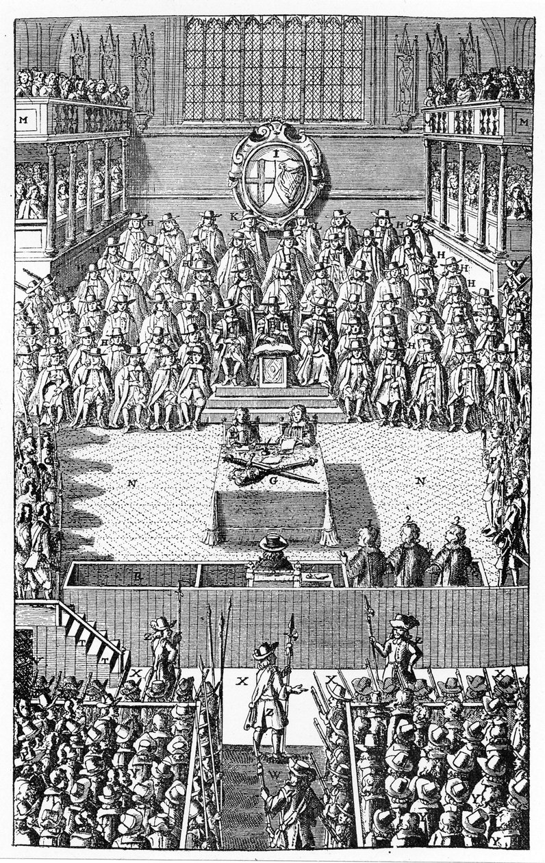 Proces van Karel I, januari 1649 door (after) English School