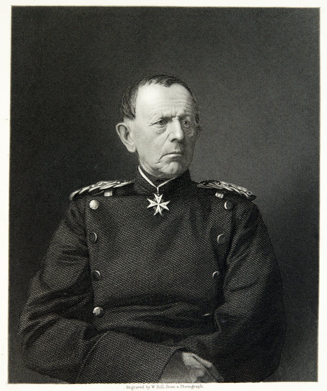 Generaal Von Moltke door (after) English photographer