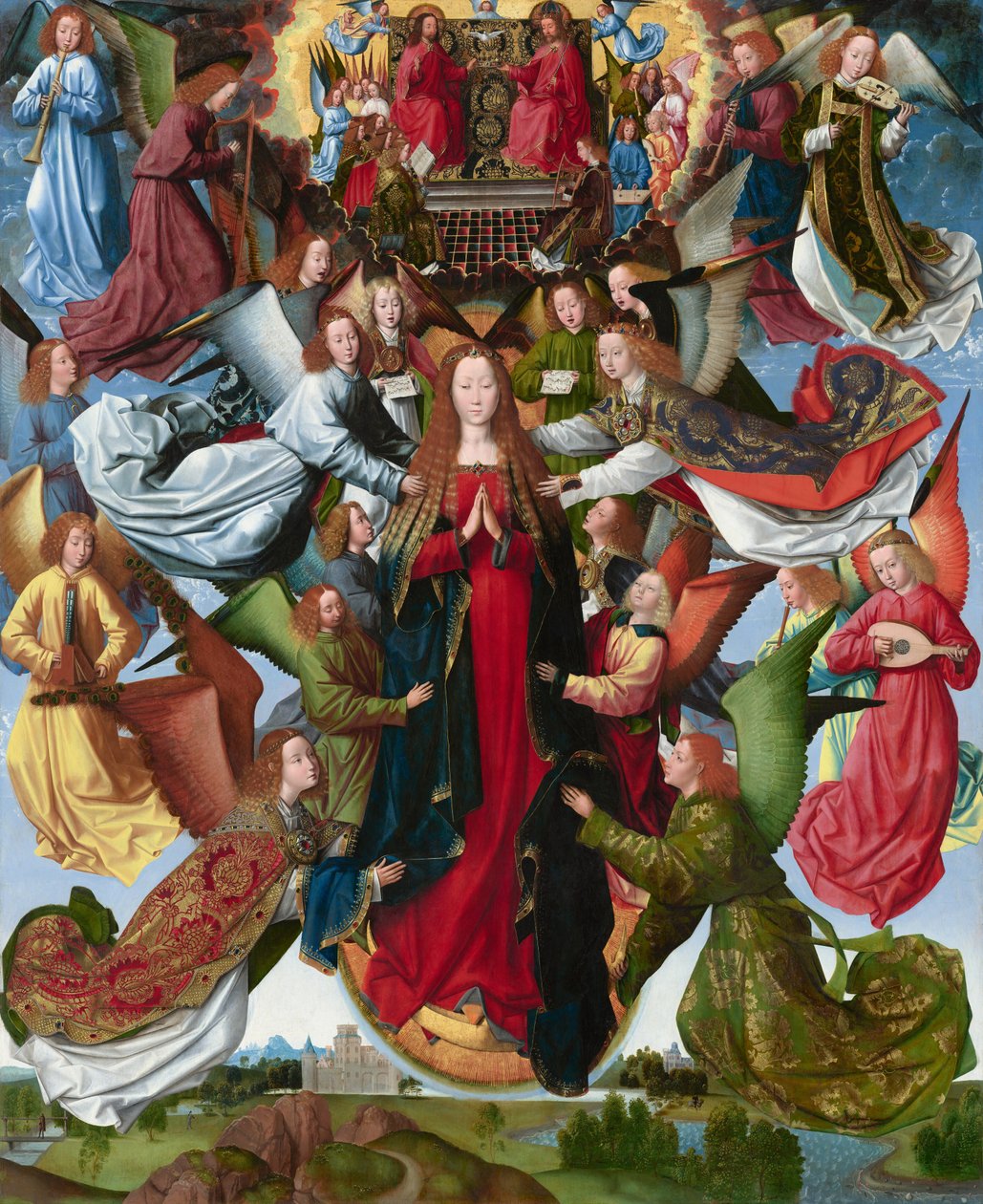  door (attr. to) Master of the St. Lucy Legend