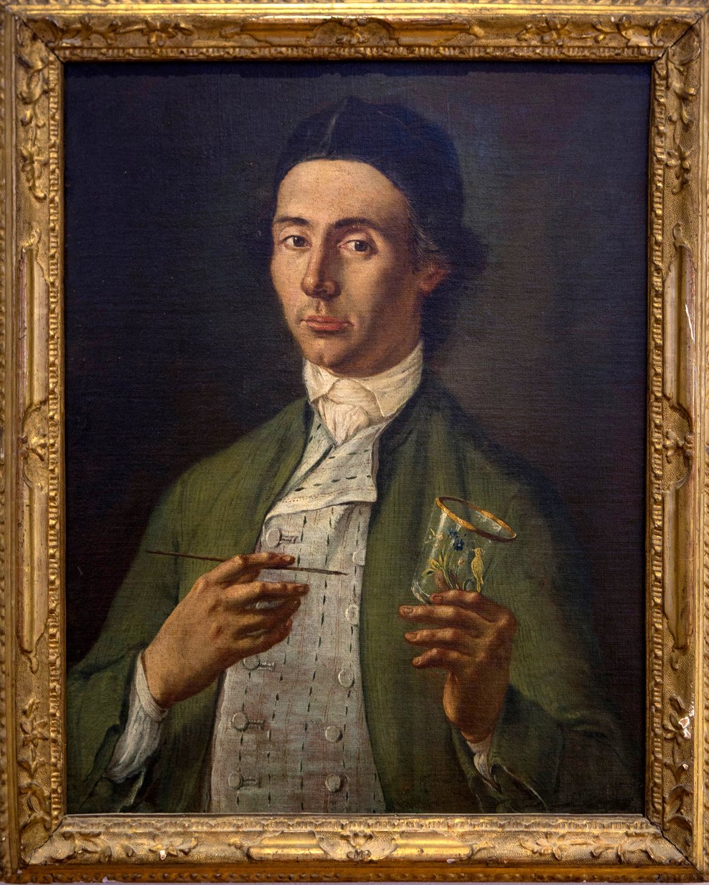 Portret van Osvaldo Brussa door (attr.to) Italian School