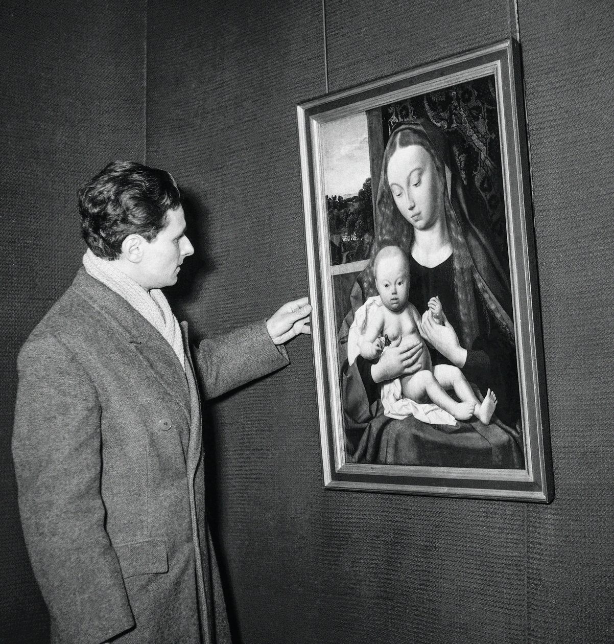 Tentoonstelling van Meesterwerken uit Berlijnse Musea in het Petit Palais, Parijs, 31 Januari 1951: Hier het Canvas 
