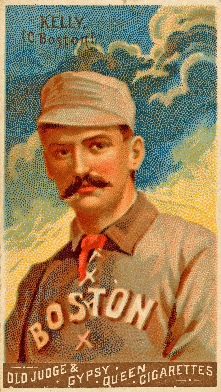 Portret van King Kelly, 1887 door American School