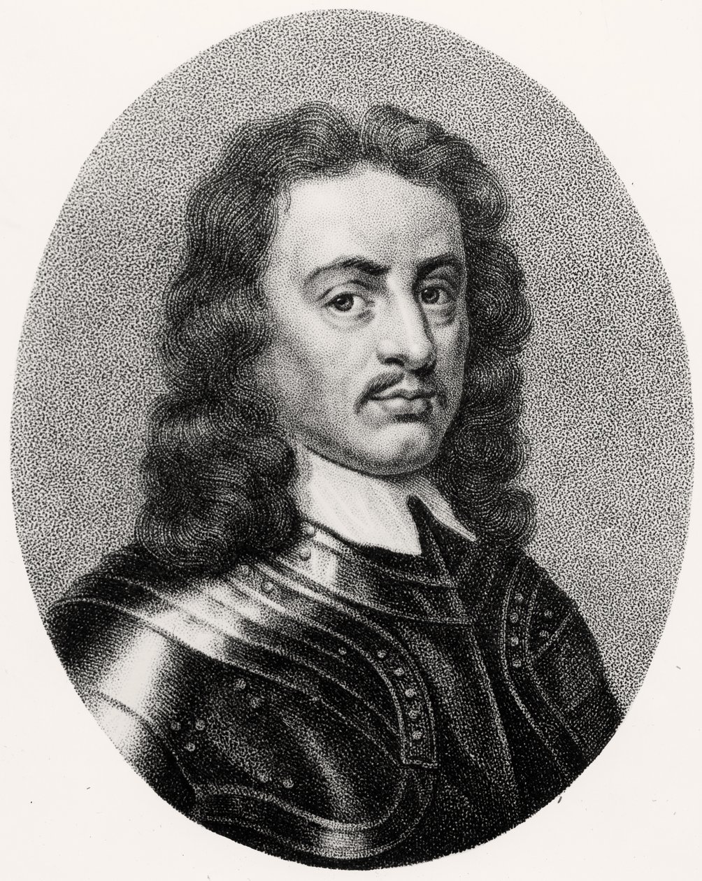 Portret van Oliver Cromwell (1599-1658) door English School