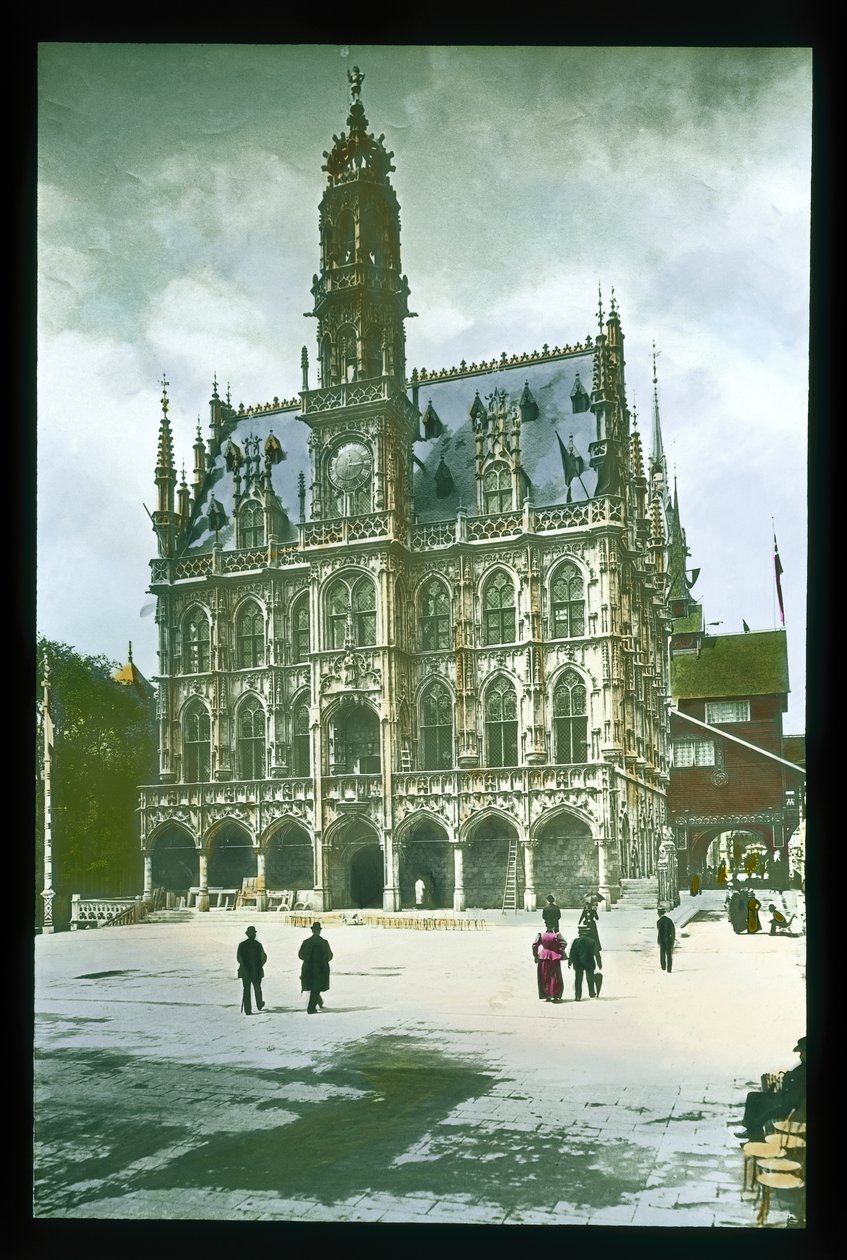 Parijs Expositie: Belgisch Paviljoen, 1900 door French Photographer