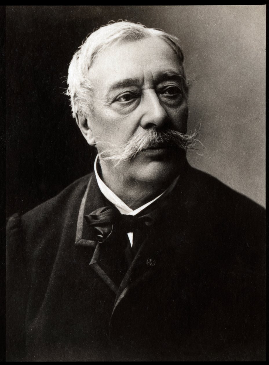 Portret van Alfred Stevens, Franse schilder door French Photographer