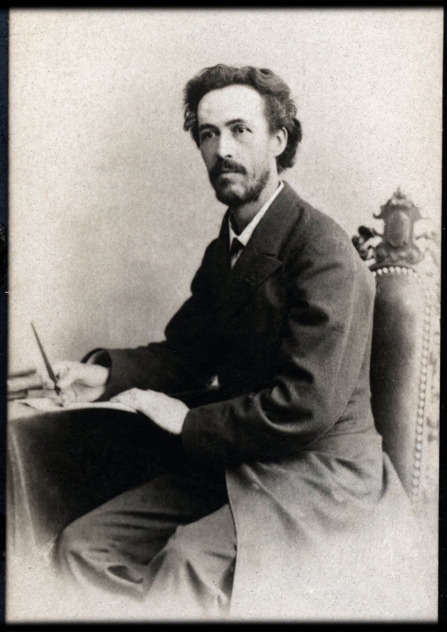 Portret van Benjamin Godard (1849-1895), Franse violist en componist door French Photographer