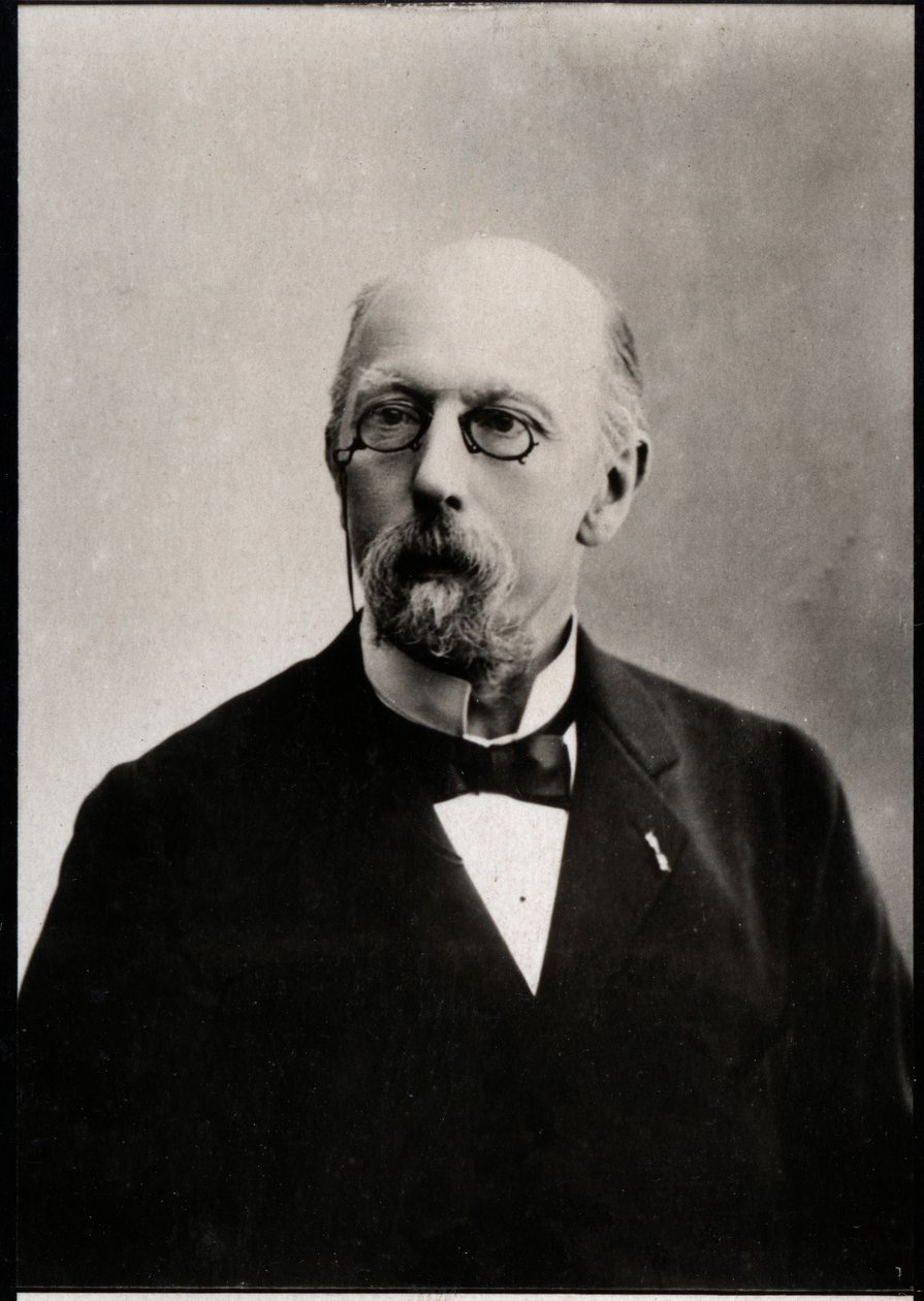 Portret van Edmond Bertrand (geb. 1842), Franse rechter door French Photographer