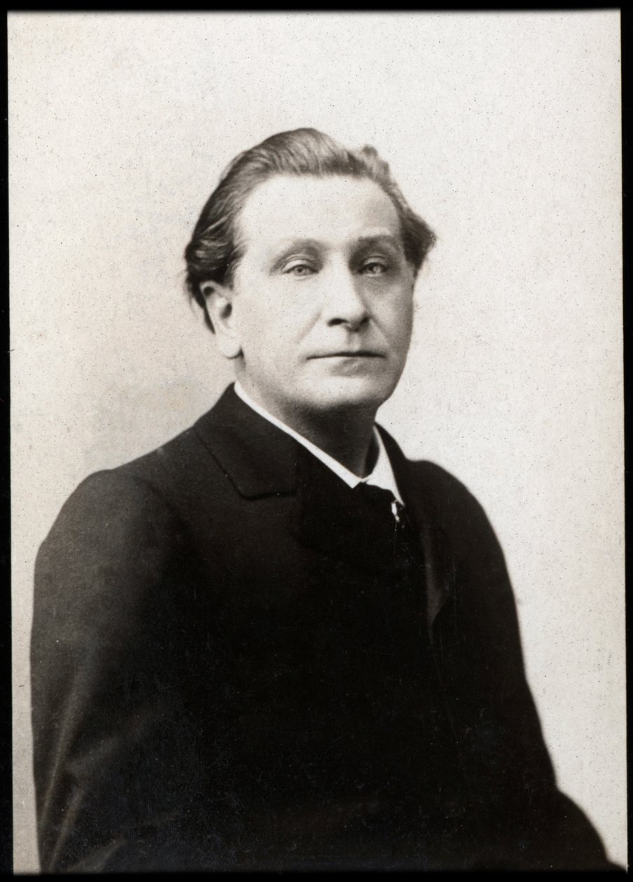 Portret van François Coppée door French Photographer