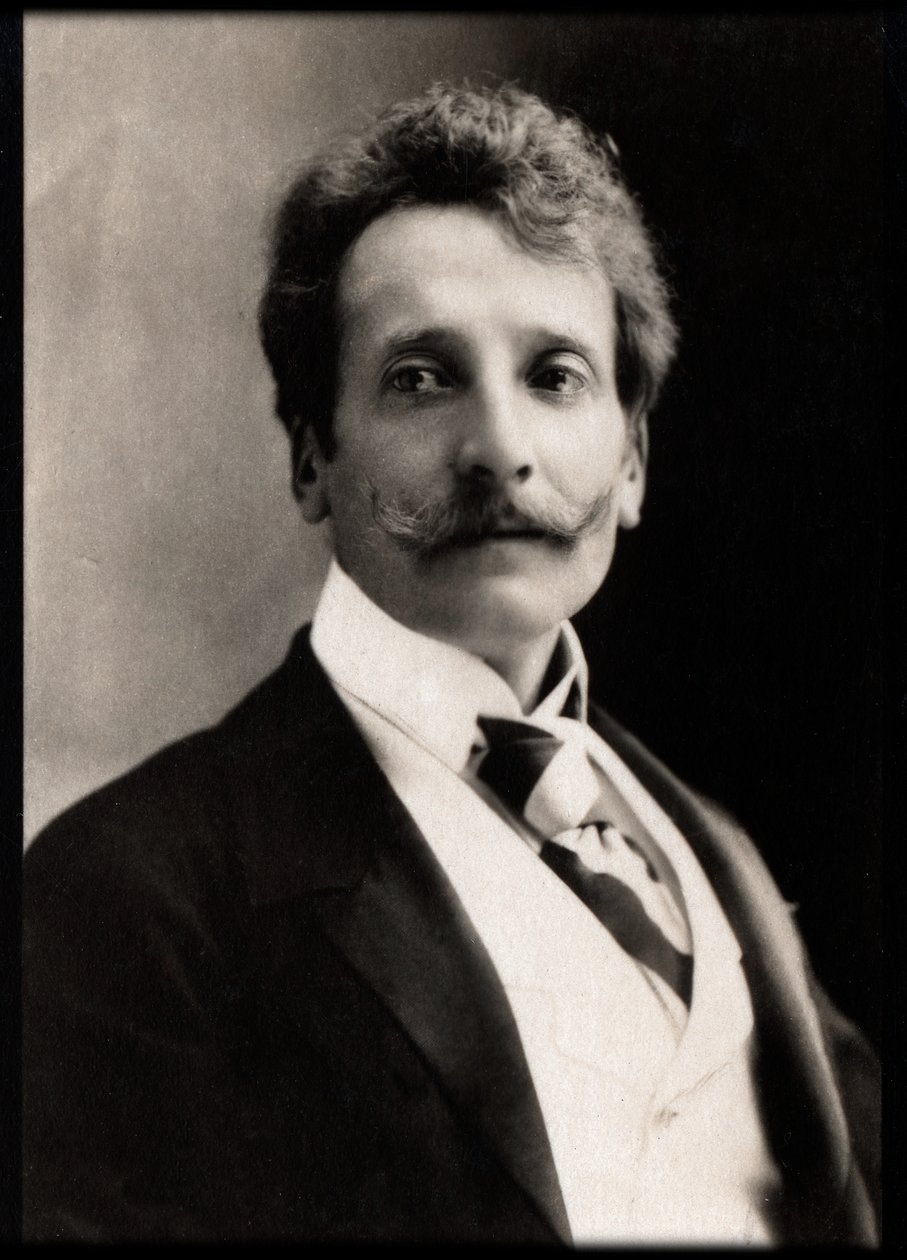 Portret van Georges Rodenbach (1855-1898), Belgische dichter en romanschrijver door French Photographer