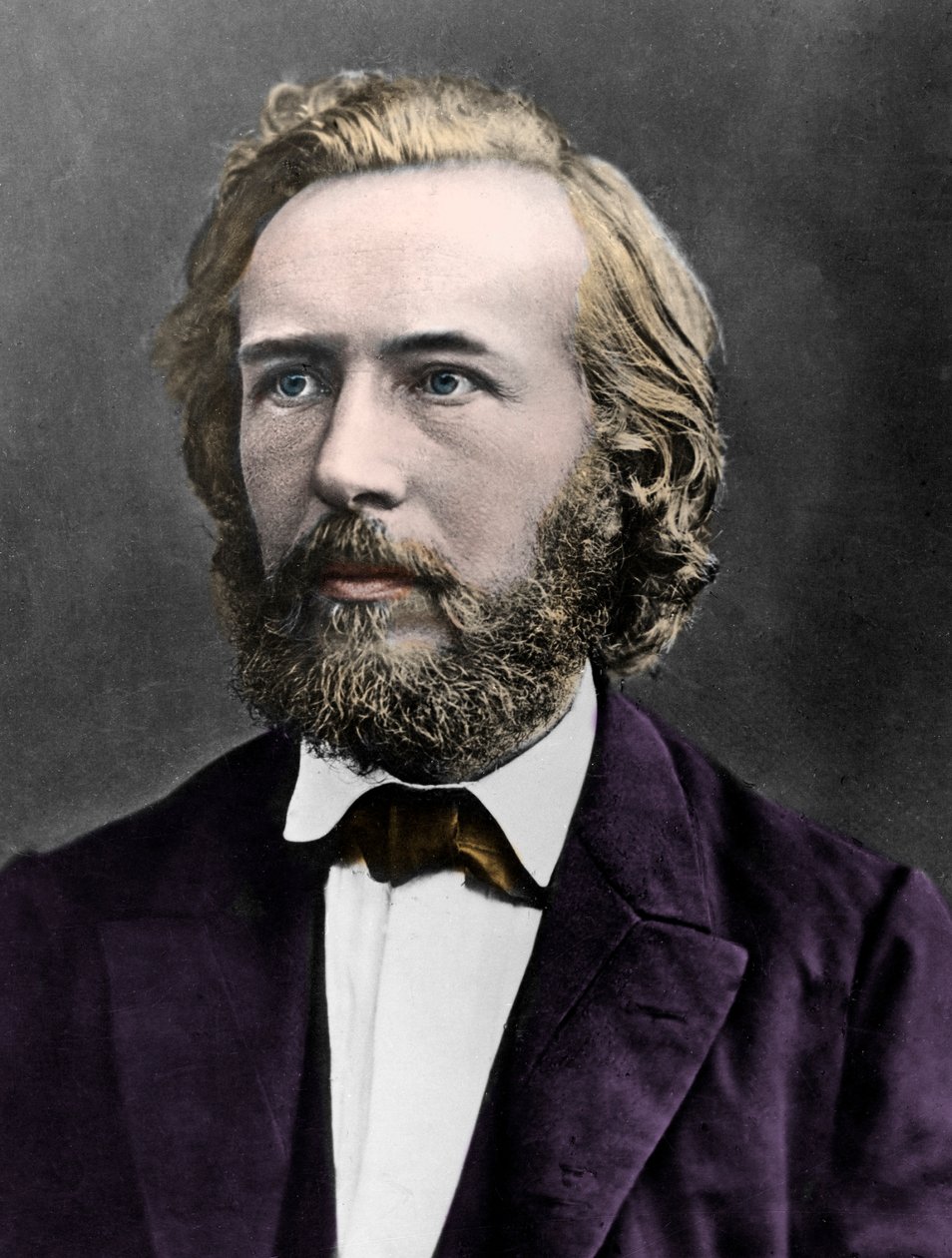 Portret van Ernst Heinrich Haeckel (1834-1919), Duitse natuuronderzoeker en filosoof door French Photographer
