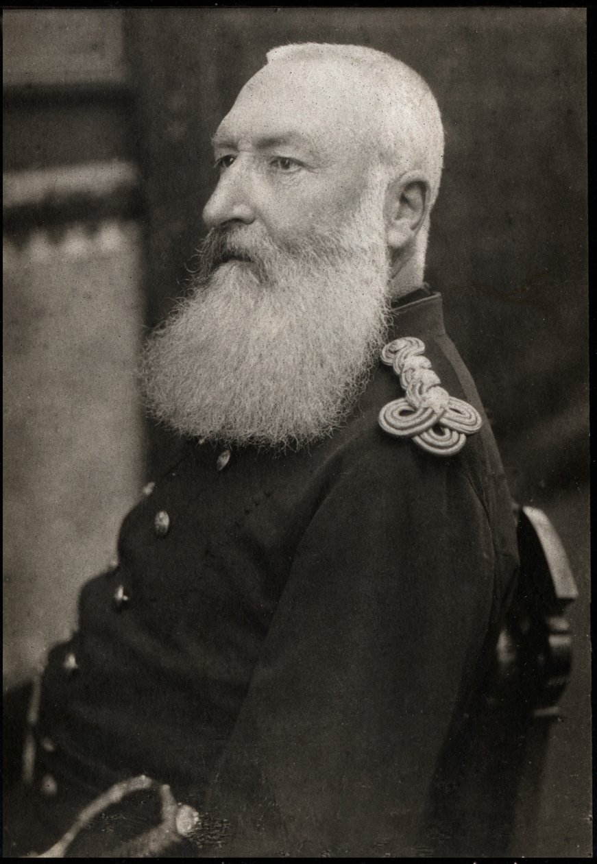 Portret van Leopold II (1835-1909), Koning van België door French Photographer