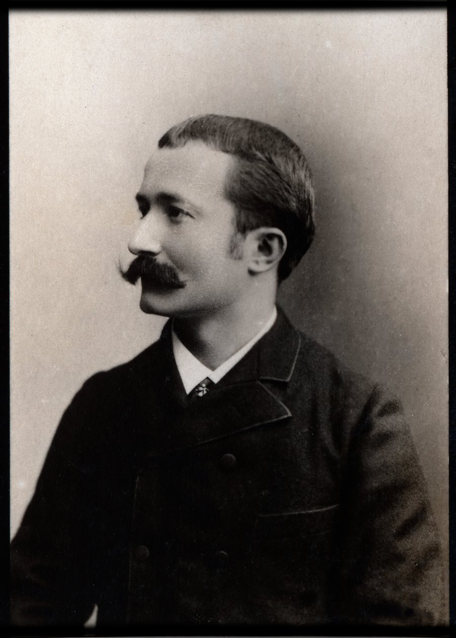 Portret van Louis Ganne (1862-1923), Franse dirigent en componist door French Photographer