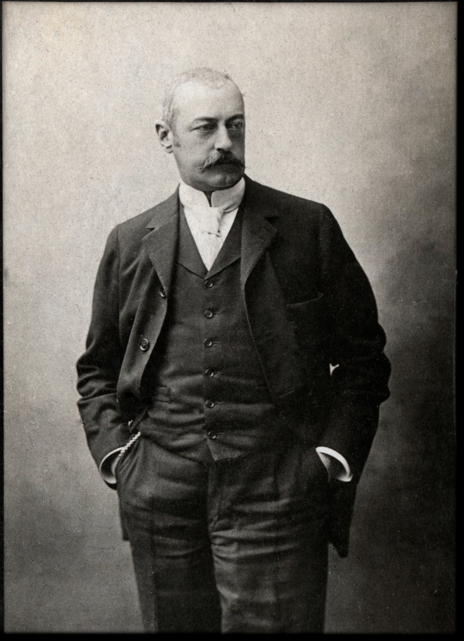 Portret van Pierre Waldeck Rousseau (1846-1904), Franse staatsman door French Photographer