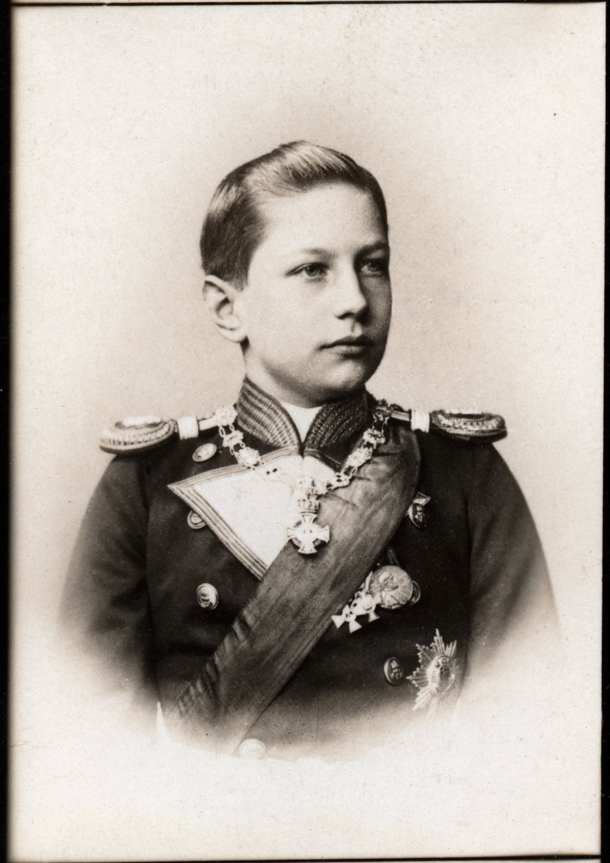 Portret van Prins Adalbert van Pruisen (1884-1948) door French Photographer