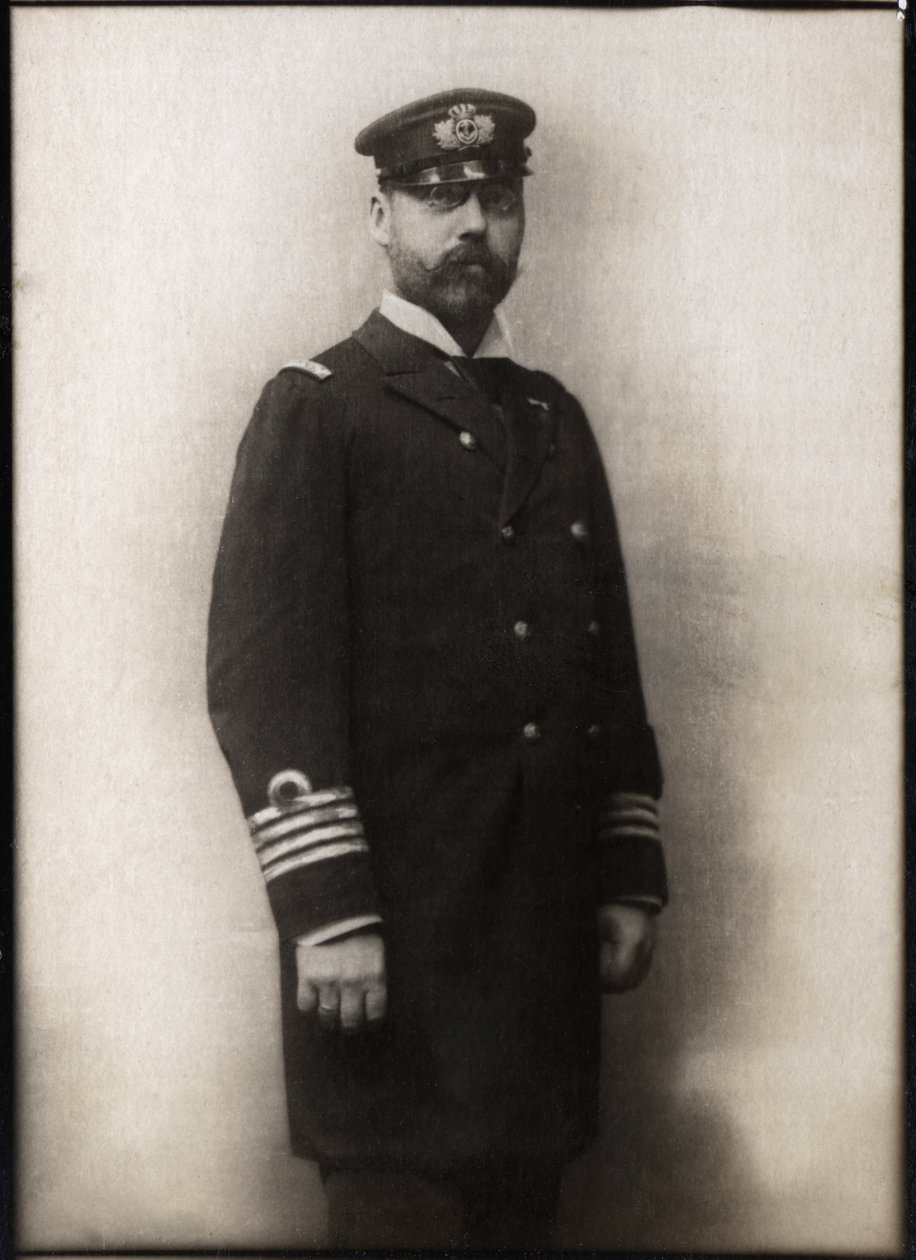 Portret van Prins Valdemar van Denemarken (1858-1939) door French Photographer