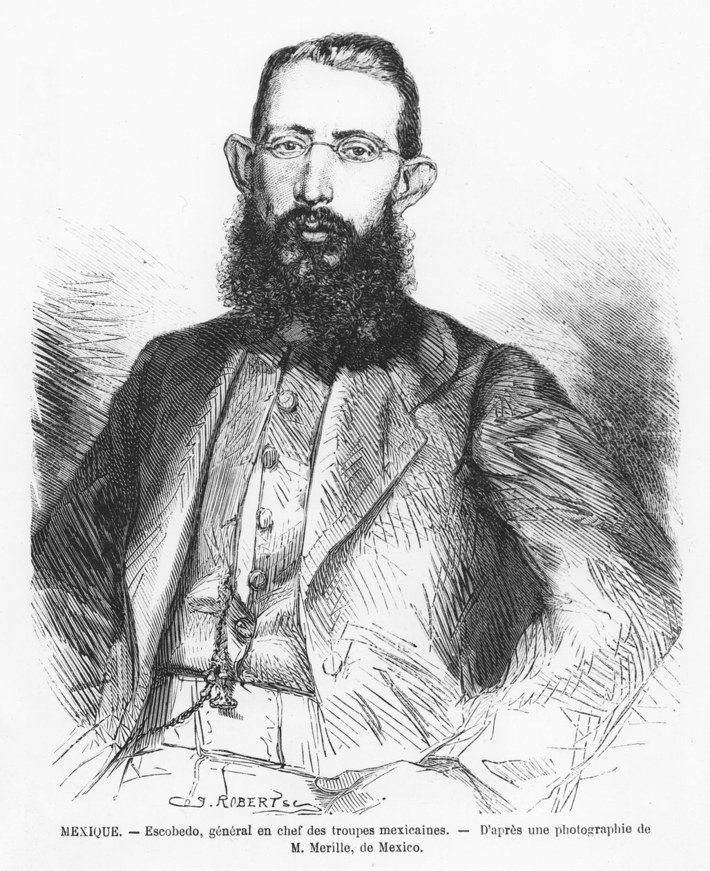 Mariano Escobedo door French School