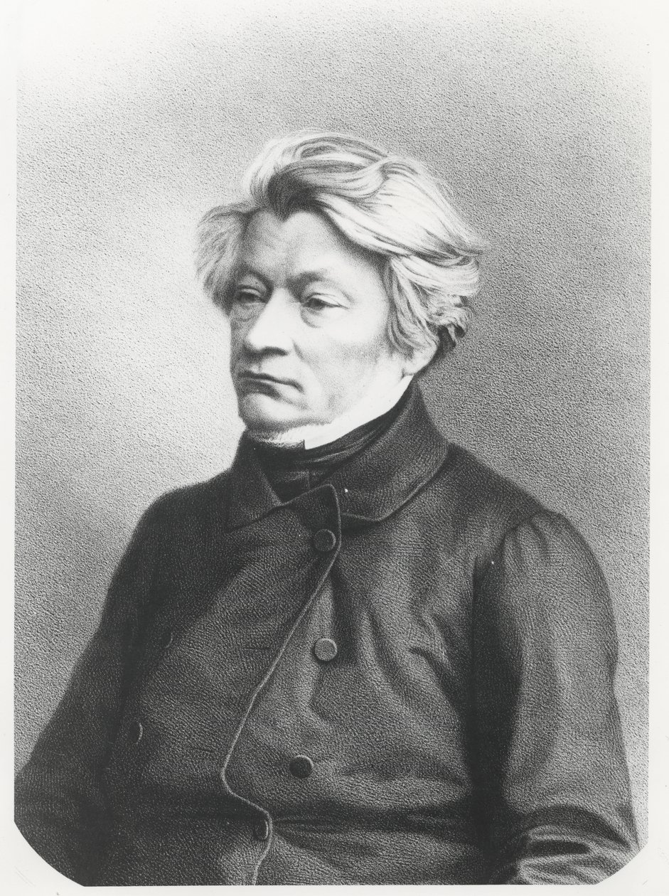 Portret van Adam Mickiewicz door French School