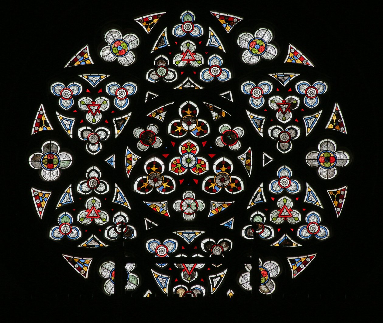 Raam uit de Kerk van St. Johannes de Doper, 1340-50 door French School