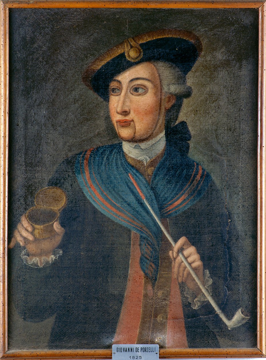 Portret van Giovanni de Porzelli, 1825 door Unknown