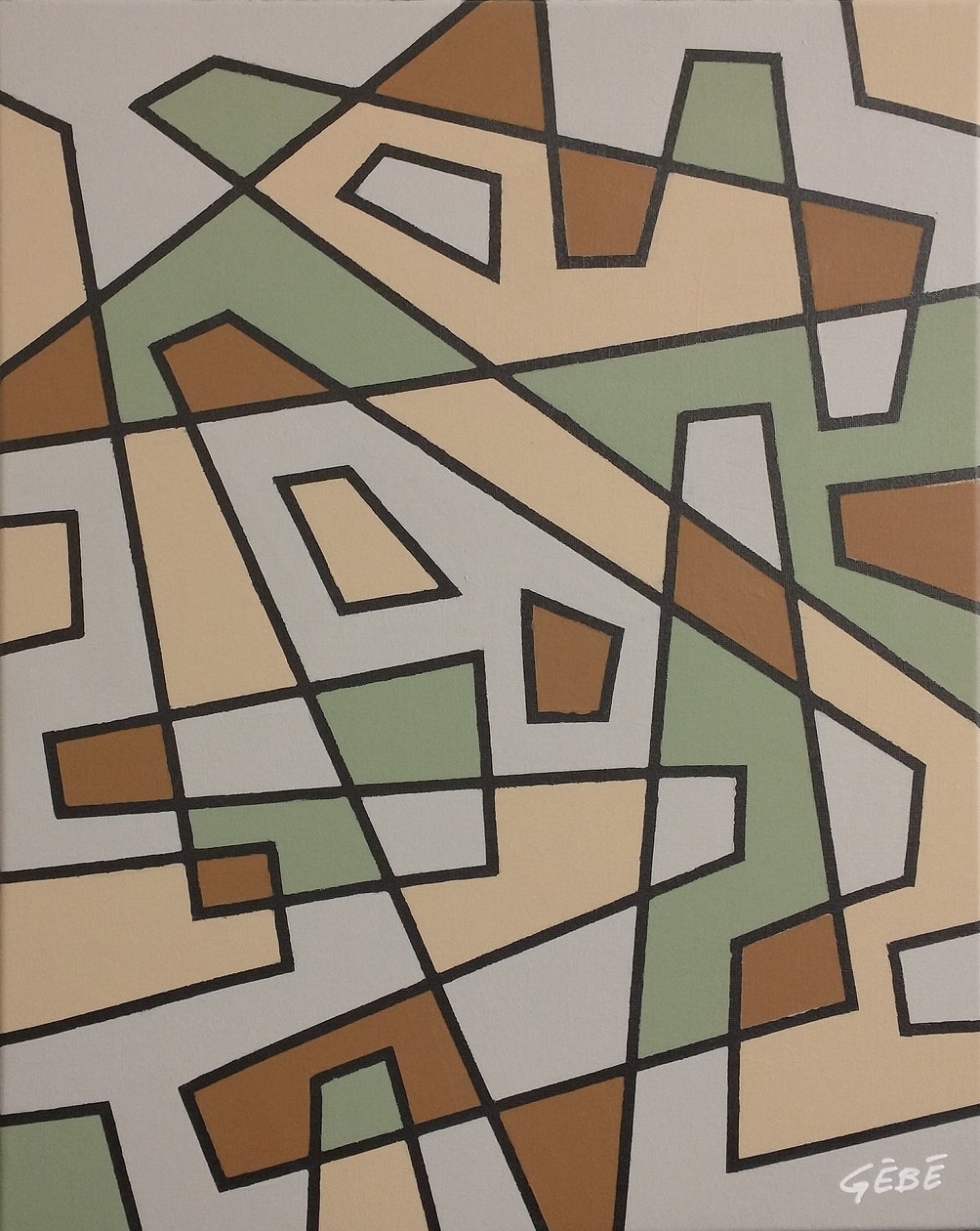 Variabele geometrie (werk nr. 5 van 5) door Guy Boulianne