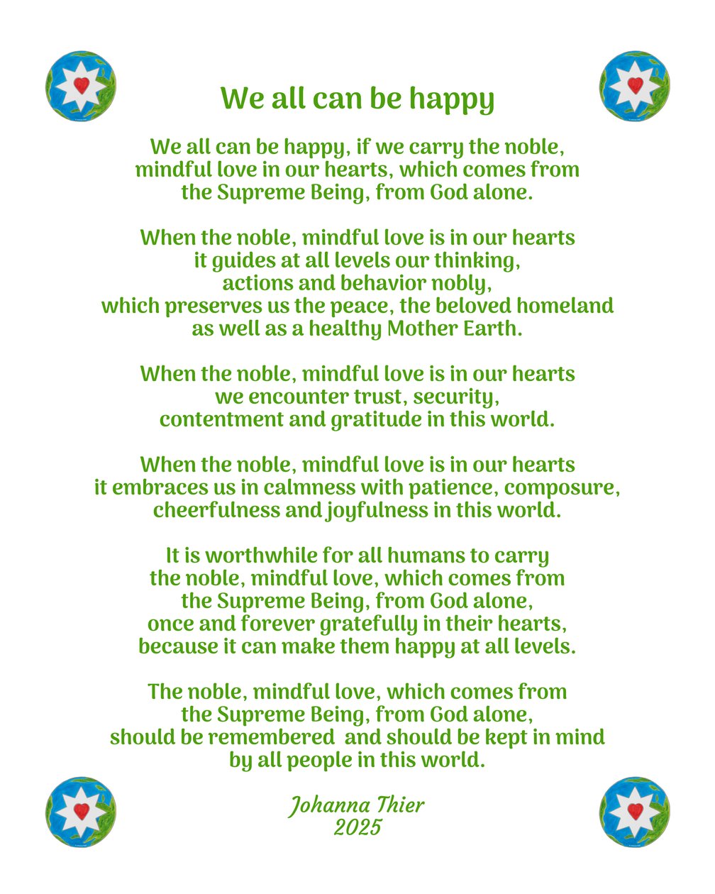 We all can be happy door Johanna Thier