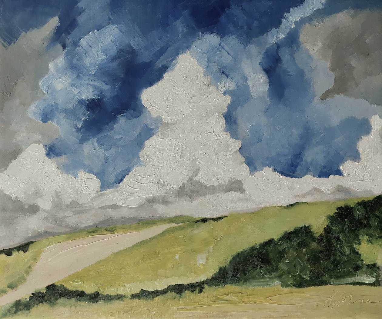 Lente Wolken door M. Vet