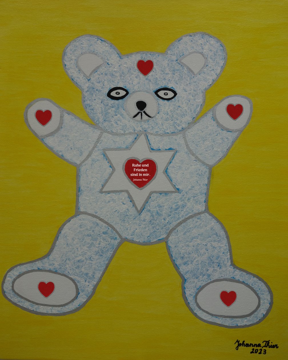 Rosental Vrede Teddy door Johanna Thier
