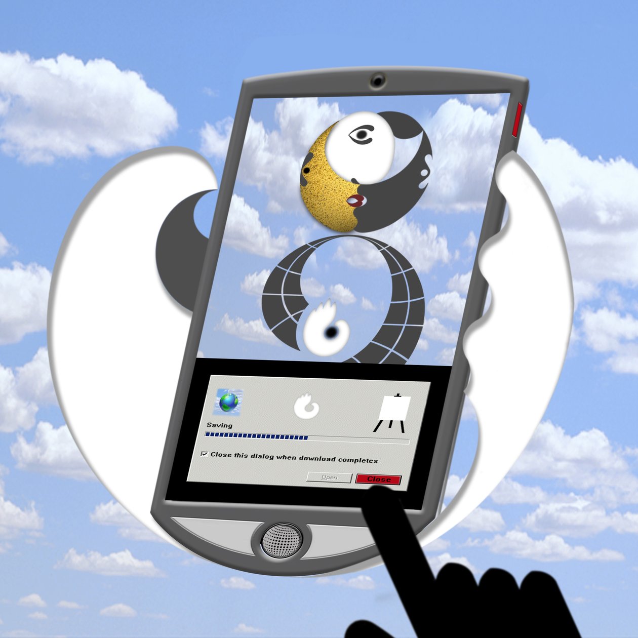 Free Download (III) (uit de serie Skyphone) door Alexander Eibach