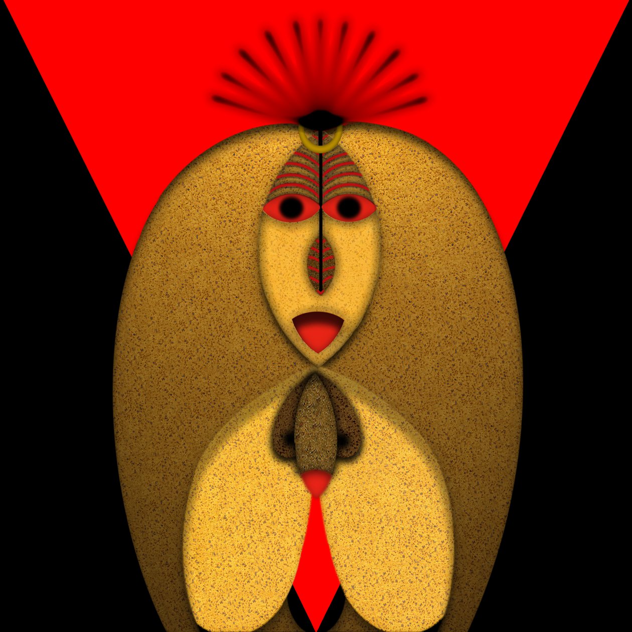 Voice of Fire (II) door Alexander Eibach