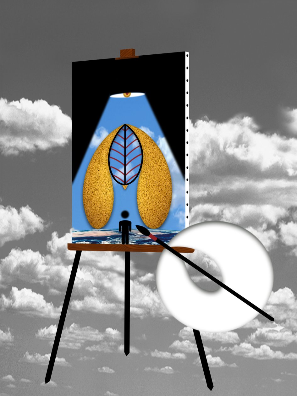 Die Malkunst (I) door Alexander Eibach