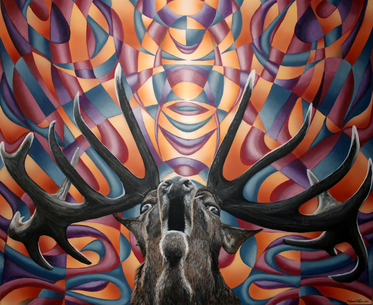 Het gebrul door Simon Hafele Psy-Pix 