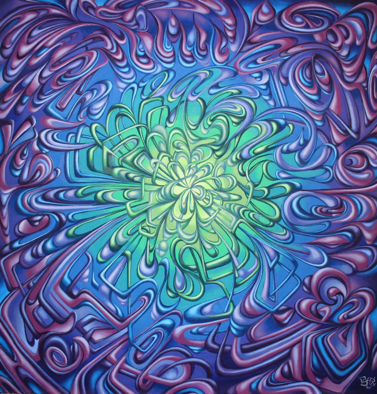 Viscositeit door Simon Hafele Psy-Pix 