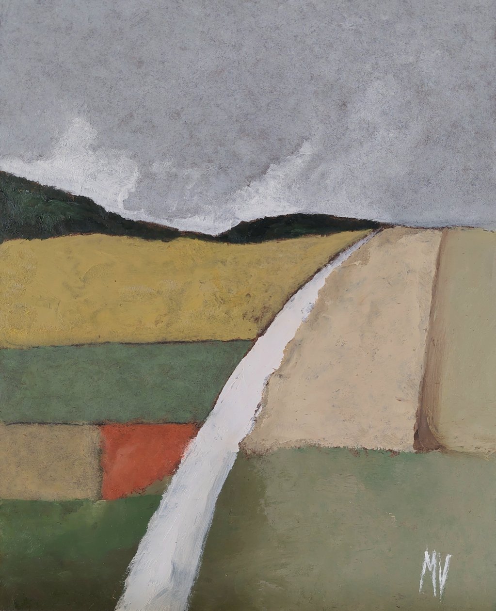 Witte weg door M. Vet