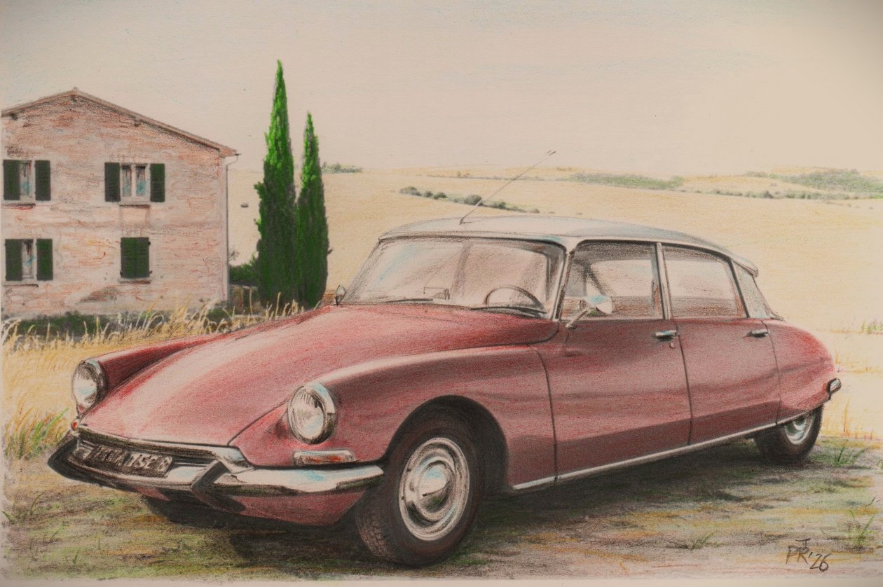 Citroën DS 19  door Jörg-Peter Rabe