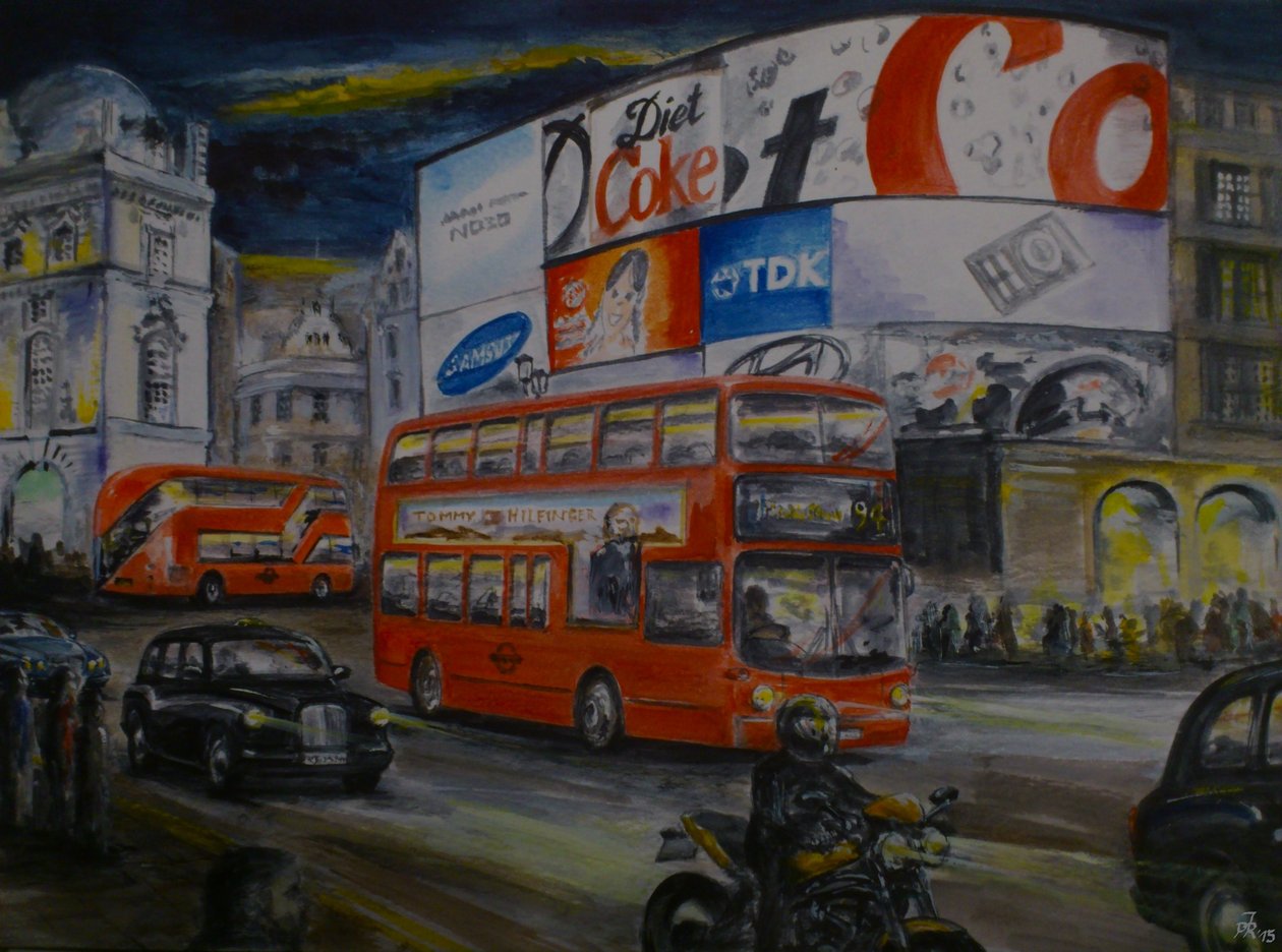 Londen III door Jörg-Peter Rabe