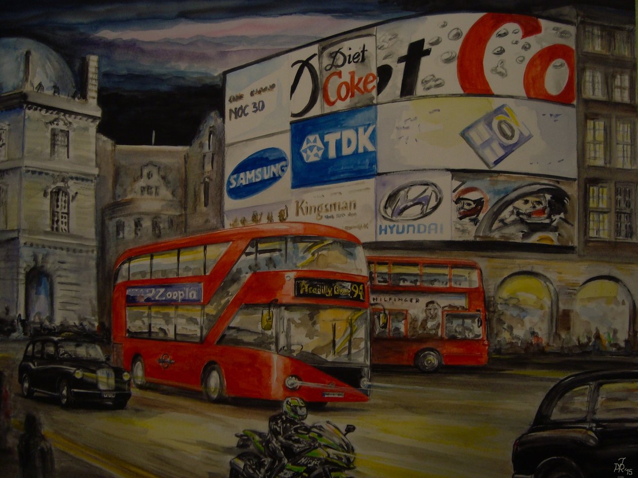 Londen IV door Jörg-Peter Rabe