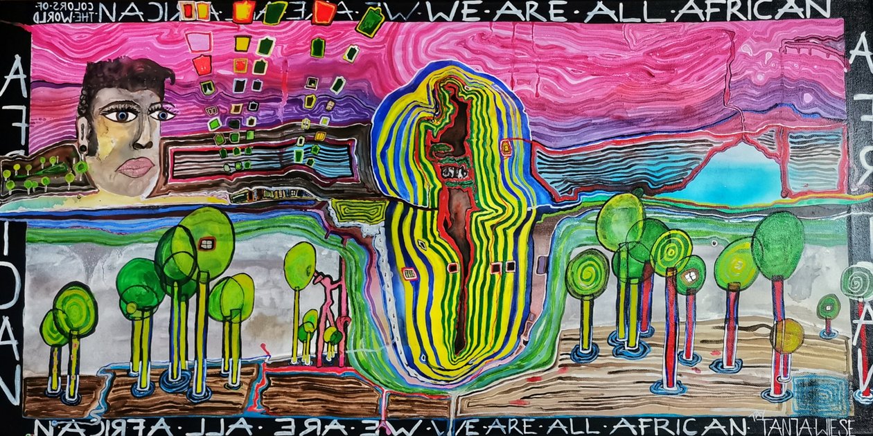 WE ZIJN ALLEMAAL AFRIKAANS door  