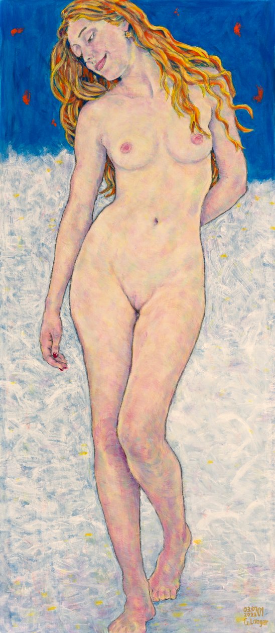 Venus op de wolken door Gunter Langer