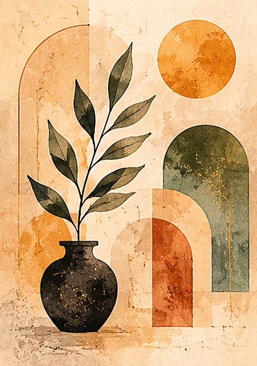 Botanische Harmonie door Nomi Morina