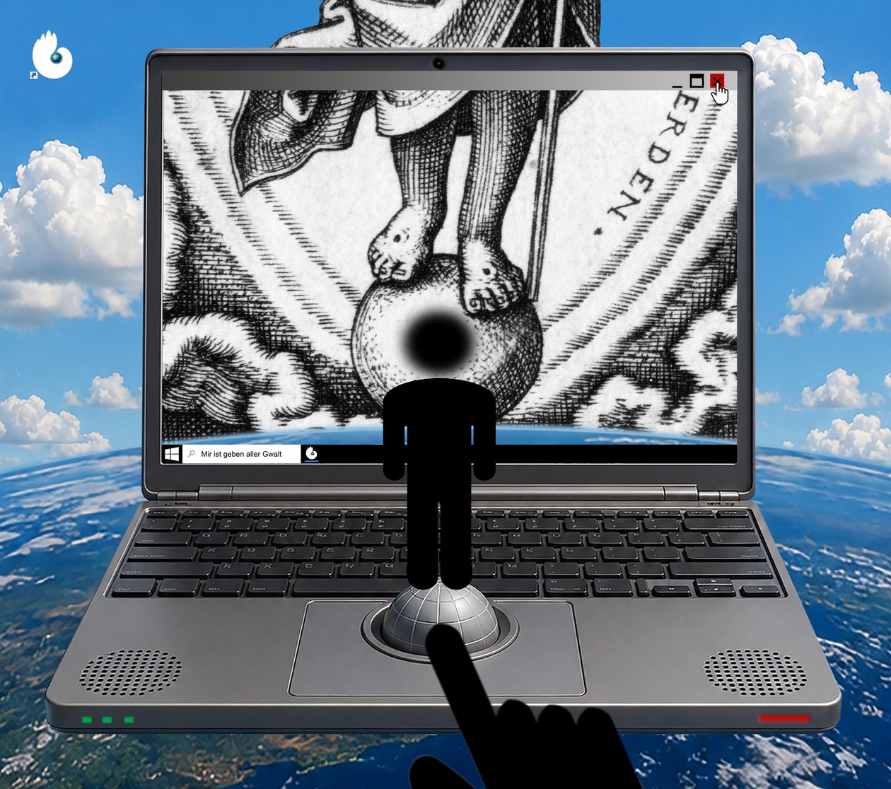 Mij is alle macht gegeven in de hemel en op aarde (uit de serie WINDOWS) door Alexander Eibach
