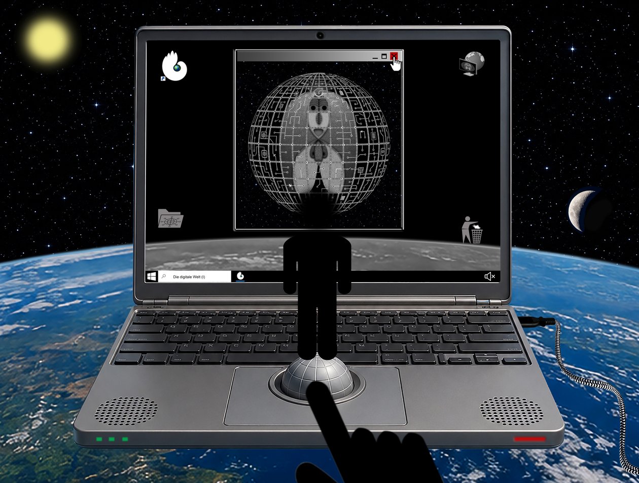 De digitale wereld (I) door Alexander Eibach