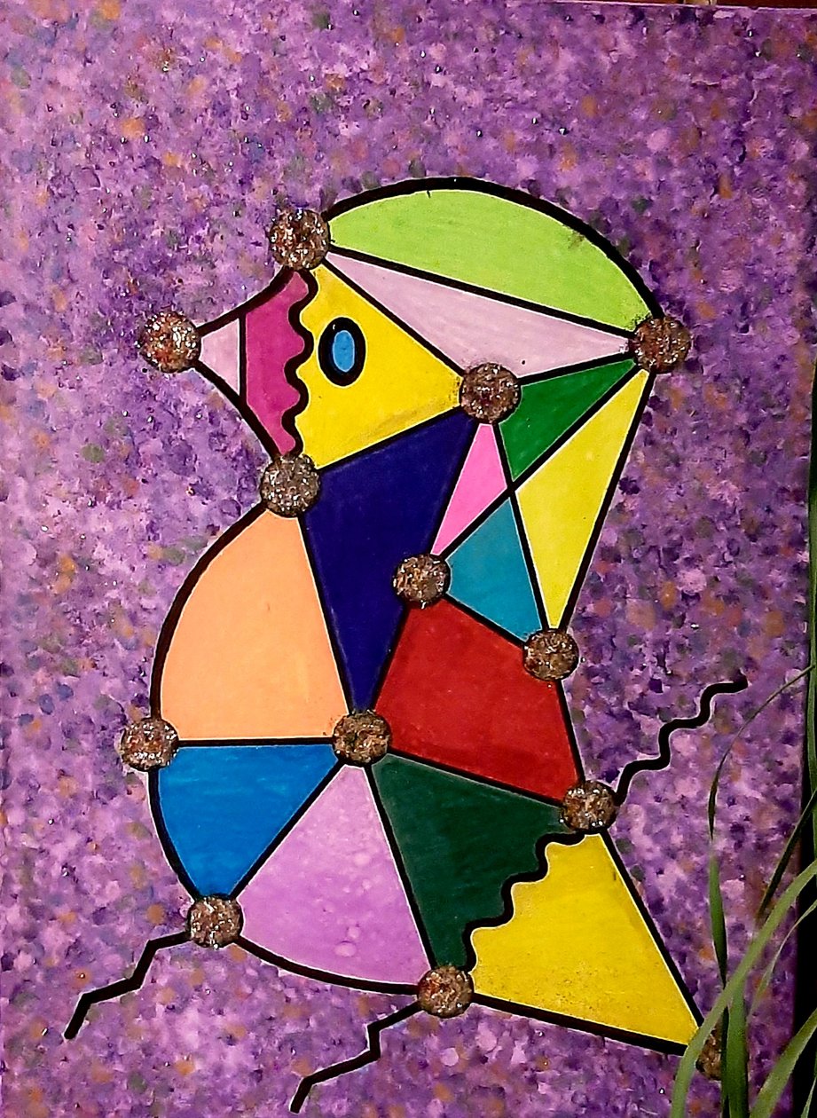 Symmetrie van het leven door Steffi_Seiler_Art