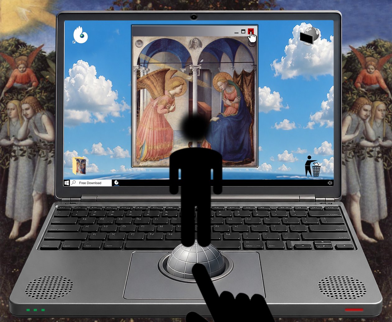Free Download (I)  - (aus der Serie WINDOWS) door Alexander Eibach