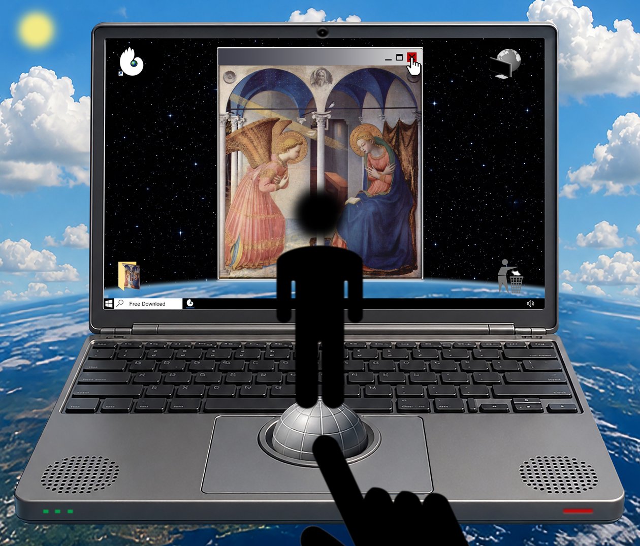 Free Download (II)  - (aus der Serie WINDOWS) door Alexander Eibach