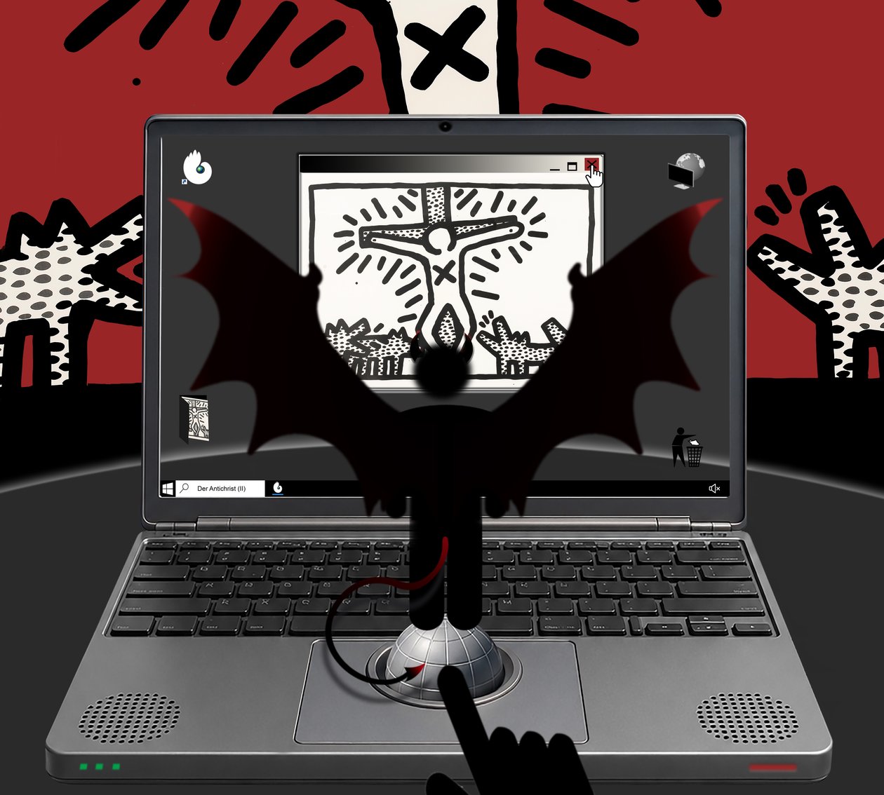 Der Antichrist (II) door Alexander Eibach