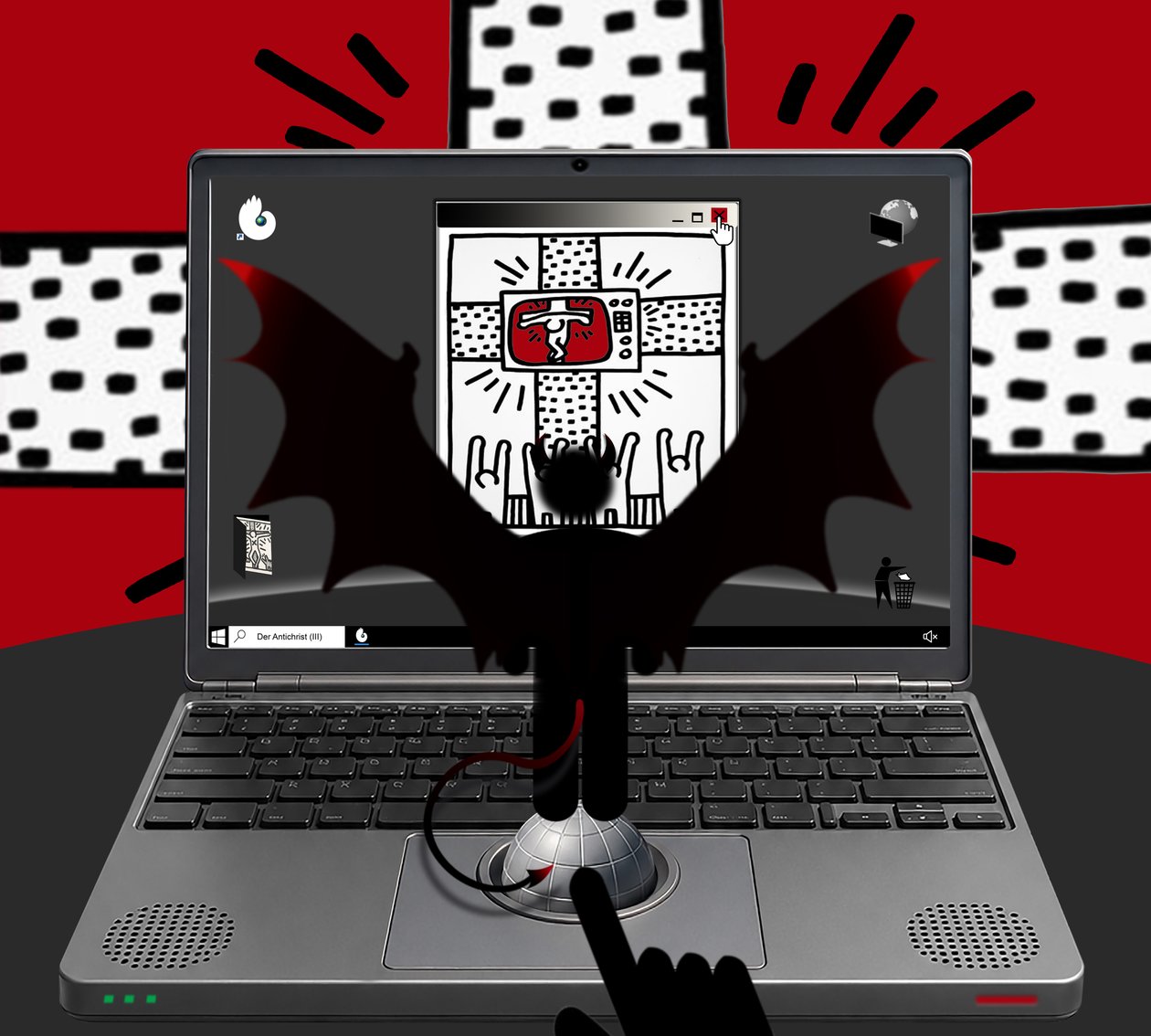 Der Antichrist (III) door Alexander Eibach