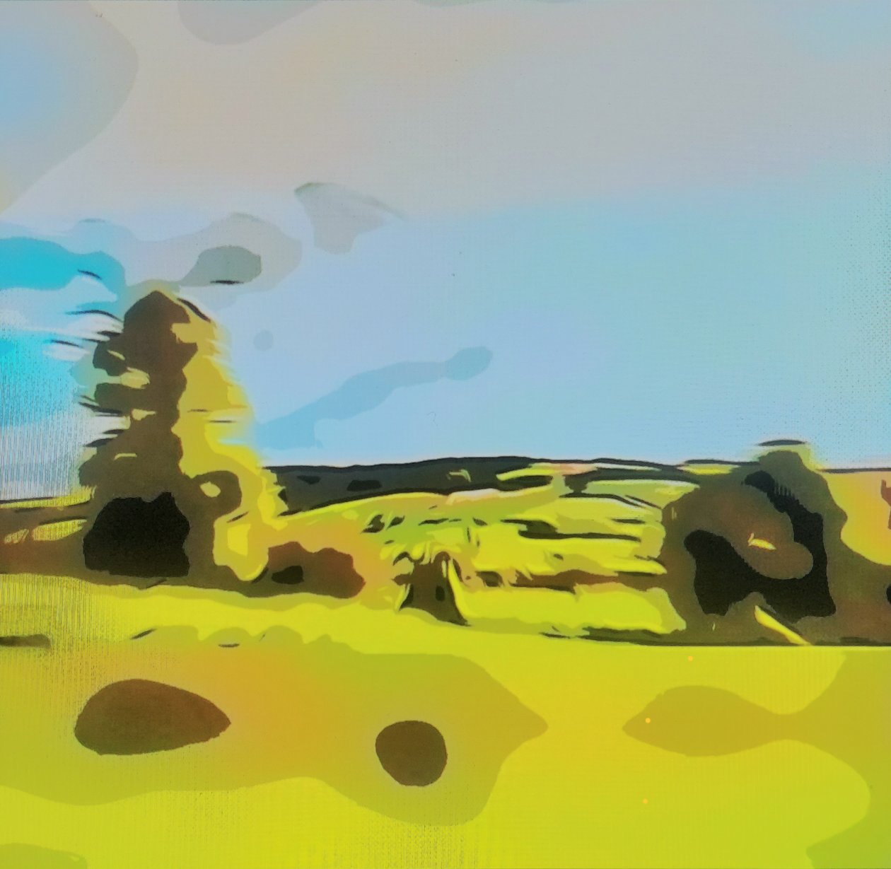Digitale Landschaft 08 door M. Vet