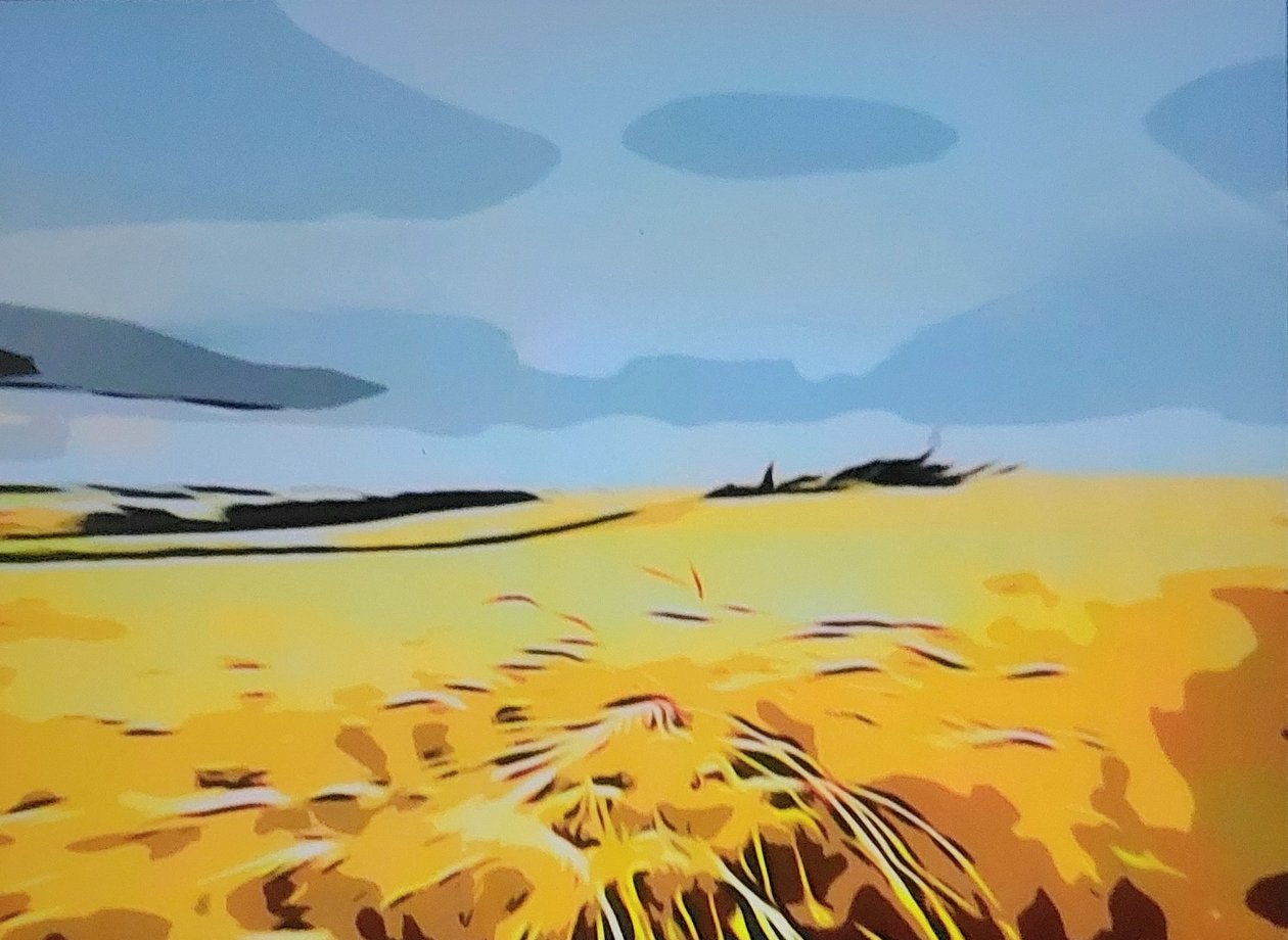 Digitale Landschaft 09 door M. Vet
